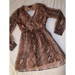 Snake Skin Dress